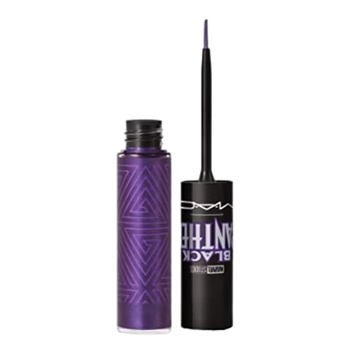M.A.C. Limited Edition Black Panther Collection Liquidlast 24-Hour Waterproof Liner - Wakanda Proud (Metallic Deep Purple)