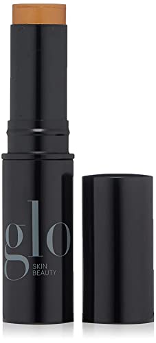 Glo Skin Beauty HD Mineral Foundation Stick - Concealer Makeup Infused with Hyaluronic Acid - Buildable Coverage, Contour & Highlighter (Sable 9W)