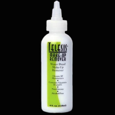 Telesis Makeup-Up Remover 4 oz - Gentle on Skin, Removes Waterproof Makeup and Adhesives