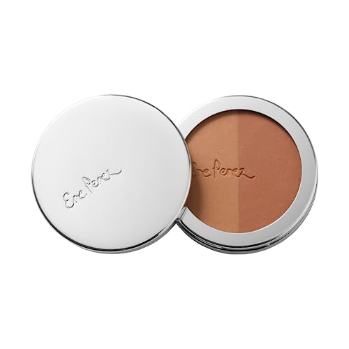Ere Perez - Natural Rice Powder Blush + Bronzer | Vegan, Cruelty-Free, Clean Beauty (Tulum Bronzer)
