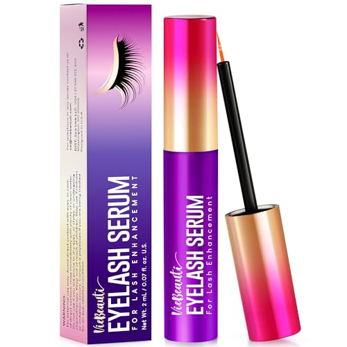 VieBeauti Premium Eyelash Growth Serum: lash Serum Enhancement, Eyelash Serum Promotes Appearance of Longer, Thicker, Healthier and Stronger Lashes, Irritation-Free, Starter Supply(2ML)