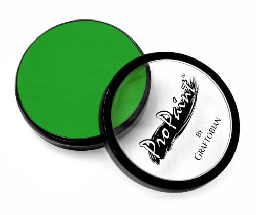 Graftobian Makeup ProPaint Face & Body Paint - Mantis Green 30ml - Halloween Makeup - Costume Makeup for Adults - Body Paints for Adults - Face Paint Makeup - Skin Paint - Makeup Paint