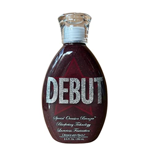 Designer Skin Debut Special Occasion Bronzer Tanning Lotion 8.5 oz