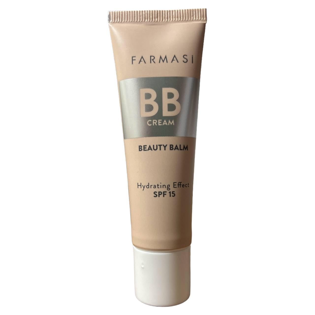 FARMASI Makeup BB Cream Beauty Balm, Full Coverage Foundation, Hydrating, Concealing, and Sun Protection Formula, Moisturizer BB Face Cream with Spf 15 for All Skin Type, 02 Light to Medium, 1 Fl oz