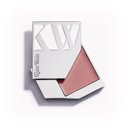 Kjaer Weis Cream Blush. Award Winning Dewy Blush Makeup. Blendable Cream Blush for Cheeks, Eyes and Lips. Long-Wearing Creme Blush Make Up. Certified-Organic, Cruelty Free Clean Makeup (Abundance)