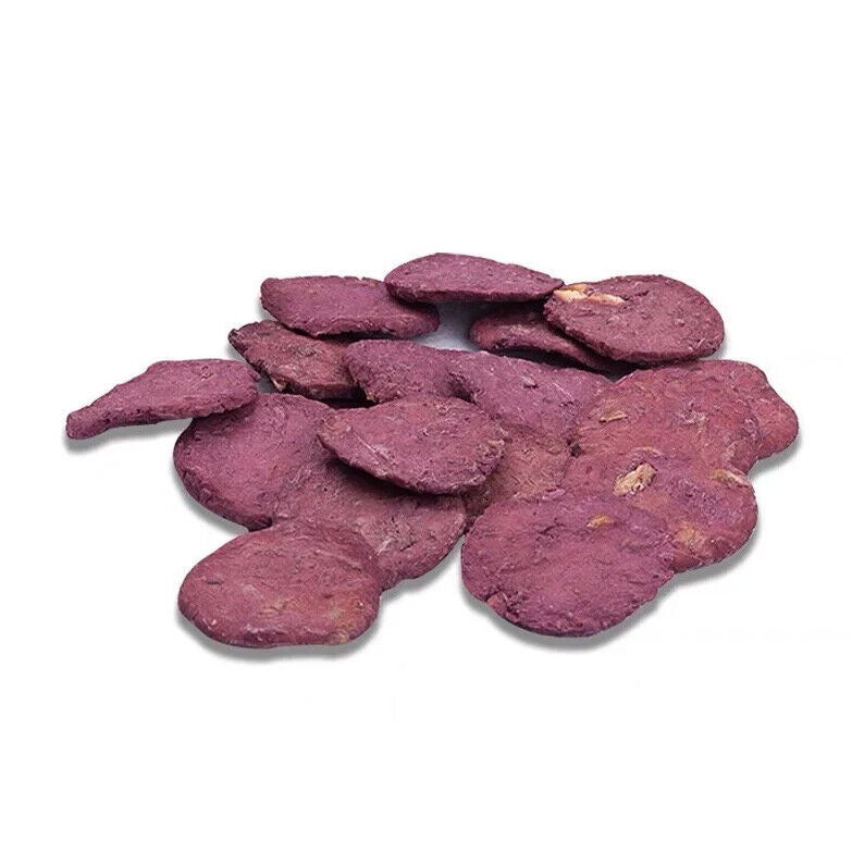 Beef Biscuits with Purple Yam Dental Chews for Pets All Natural 3x 30g Bags NEW