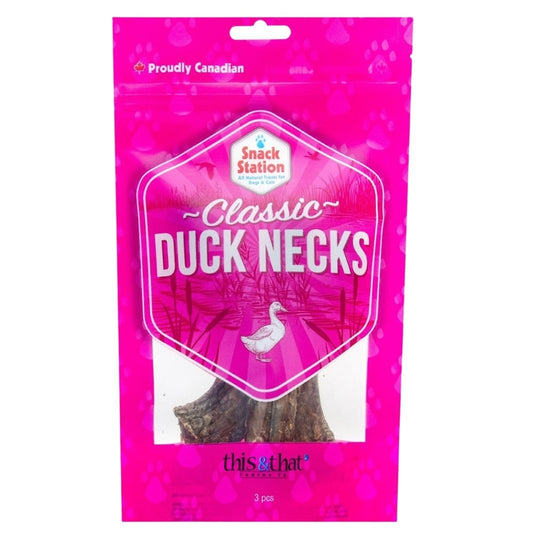 This And That Dog Duck Necks 3 Pack 4oz,