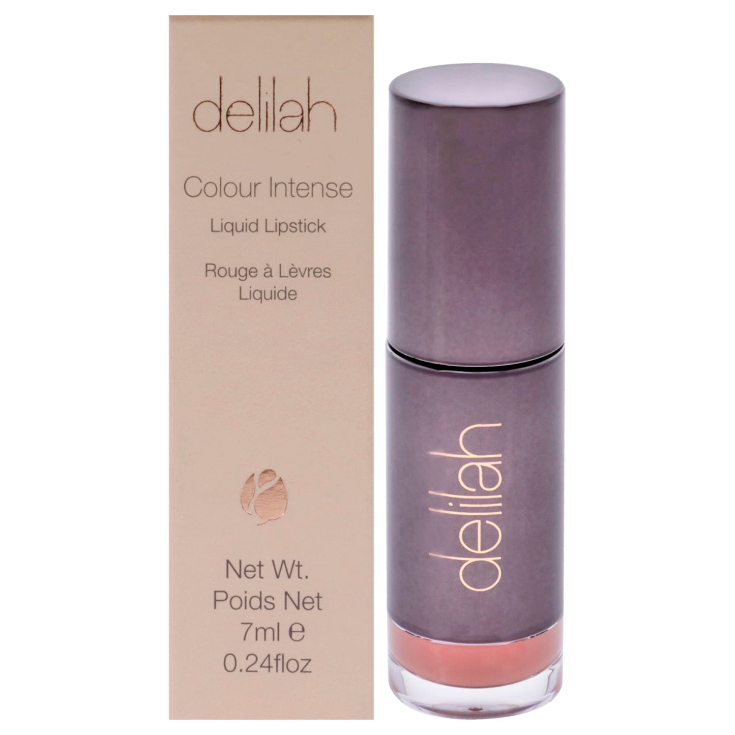 delilah - Colour Intense Liquid Lipstick - Breeze - Longwear, Lightweight, Full Coverage, Highly Pigmented Makeup Lipstick For Women - Matte Finish - Paraben Free - 7 ml / 0.24 Oz