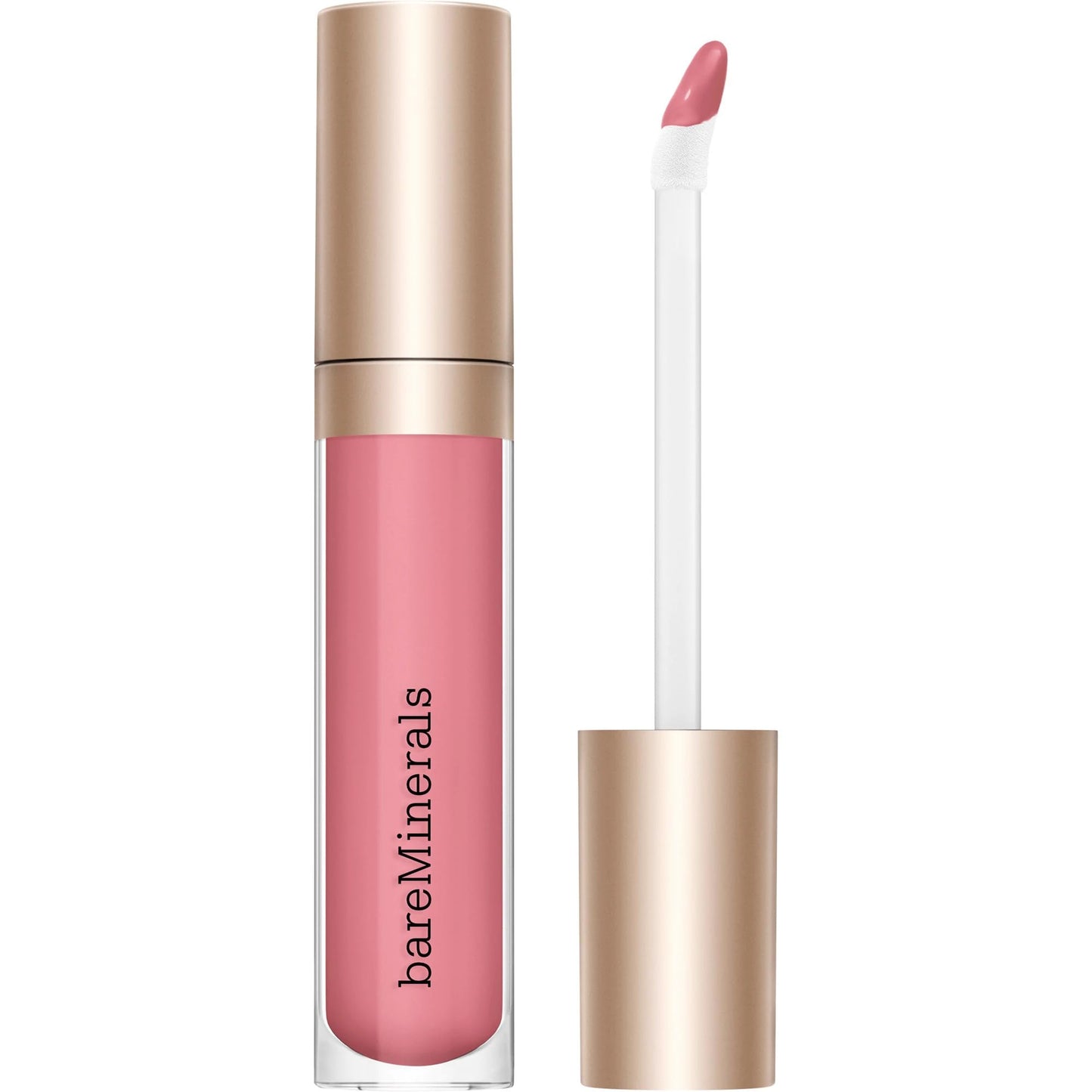 bareMinerals Mineralist Lip Gloss-Balm, Hydrating Lip Gloss + Balm Hybrid, Sheer Glossy Lip Balm, No Stickiness, Improves Lip Smoothness, Vegan