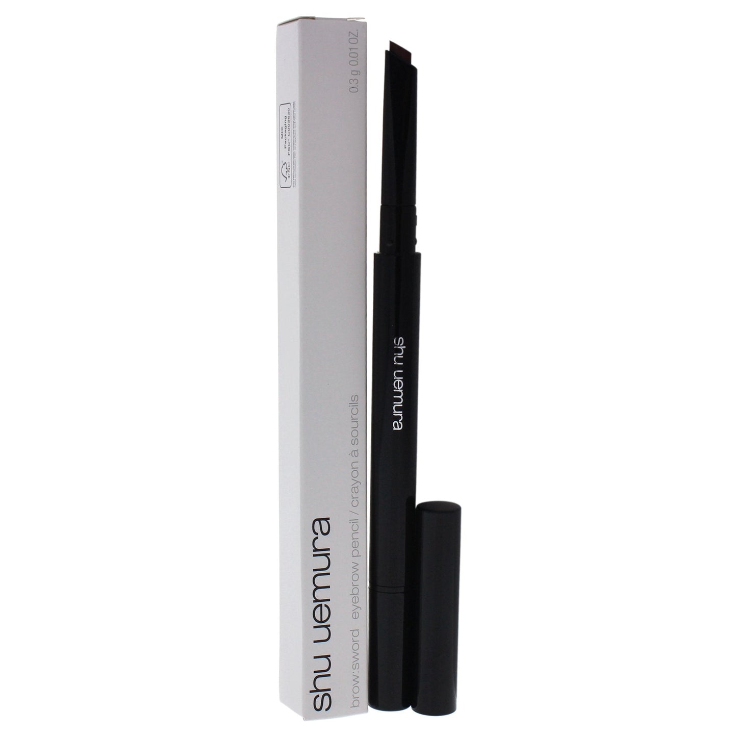 Shu Uemura Brow Sword Eyebrow Pencil for Women, Brown, 0.01 Ounce