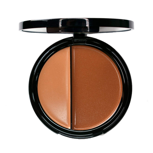 EVE PEARL HD Dual Foundation Full Coverage Long Lasting Everyday Make Up Non Greasy Lightweight Texture Vitamin E Skincare (Dark)