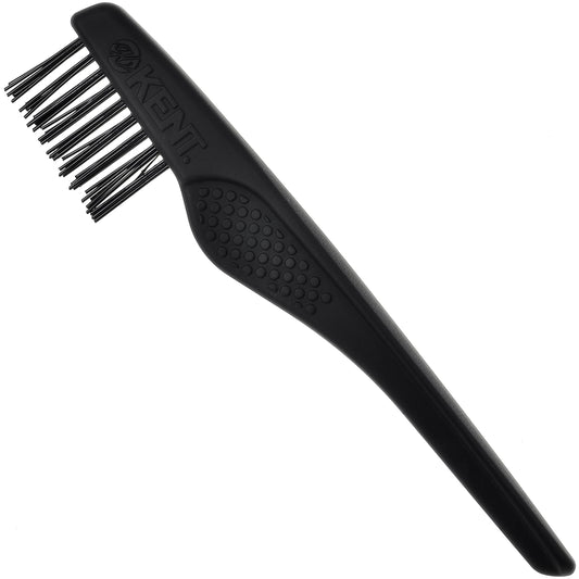 Kent LPC2 Hair Brush Cleaning Tool and Hairbrush Cleaner Rake Tool for Brush Hair Remover, Hair Brush Cleaner, and Hair Brush Rake for Removing Hair and Dandruff from Brushes, Combs and Grooming Tools