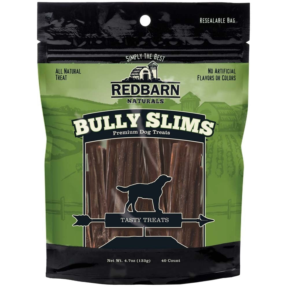 Redbarn Pet Products Bully Slims Dog Treat 1ea/4,7 oz, 40 ct