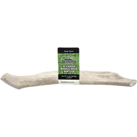 Redbarn Pet Products Natural Deer Antler Dog Treat Whole 1ea/XL, 2,4 oz