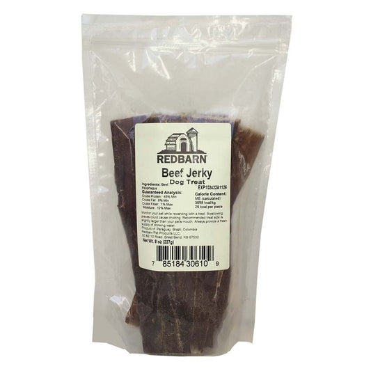 Redbarn Pet Products Beef Jerky Dog Treat 1ea/8 oz