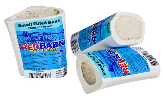 Redbarn Pet Products Filled Bone Dog Treat Chicken 1ea/3,5 oz, SM