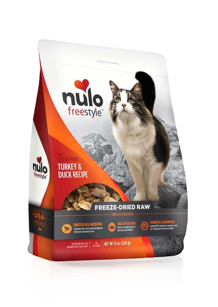 Nulo Freeze Dried Raw Turkey And Duck Cat Food 3,5 oz,