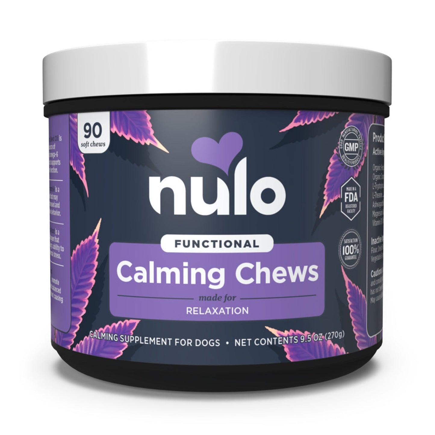 Nulo Functional Calming Soft Chew Supplements for Dogs 1ea/9,5 oz