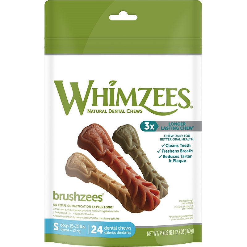 Whimzees Brushzees Small 12,7 oz, Bag
