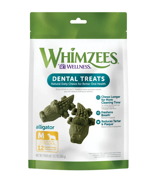 Whimzees Alligators Small 12,7 oz, Bag