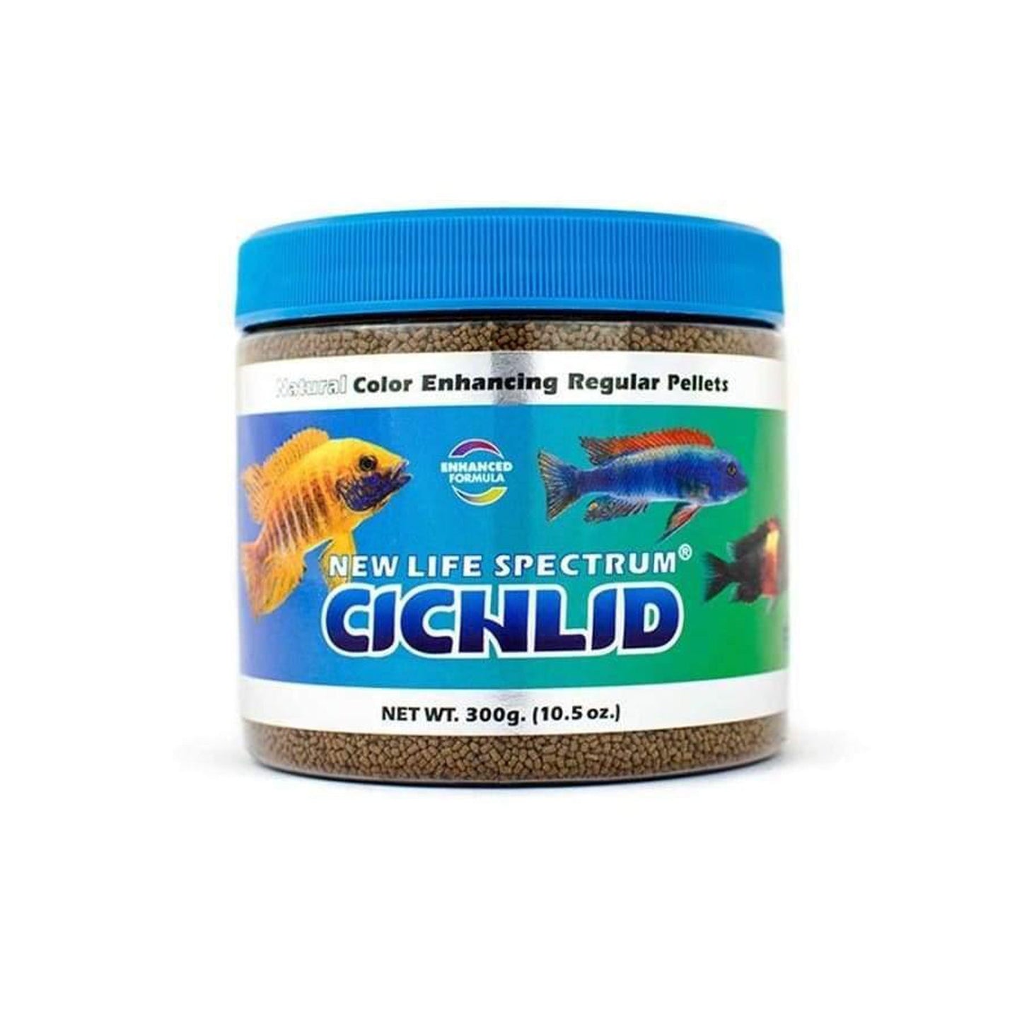 New Life Spectrum Cichlid Sinking Pellets Fish Food 10,5 oz Regular