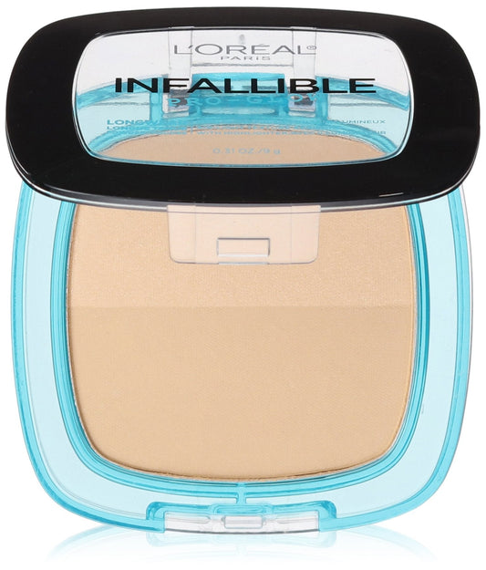 L'Oréal Paris Infallible Pro Glow Pressed Powder, Creamy Natural, 0.31 oz.