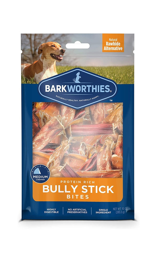 Barkworthies Bully Bites Dog Treats; 16oz, Bag
