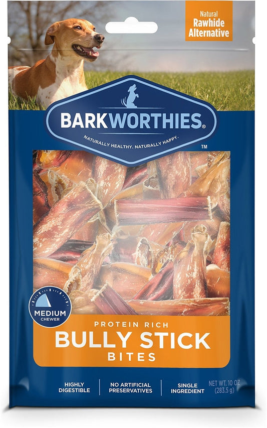Barkworthies Bully Stick - Bites (Net Wt, 16 oz, Surp)