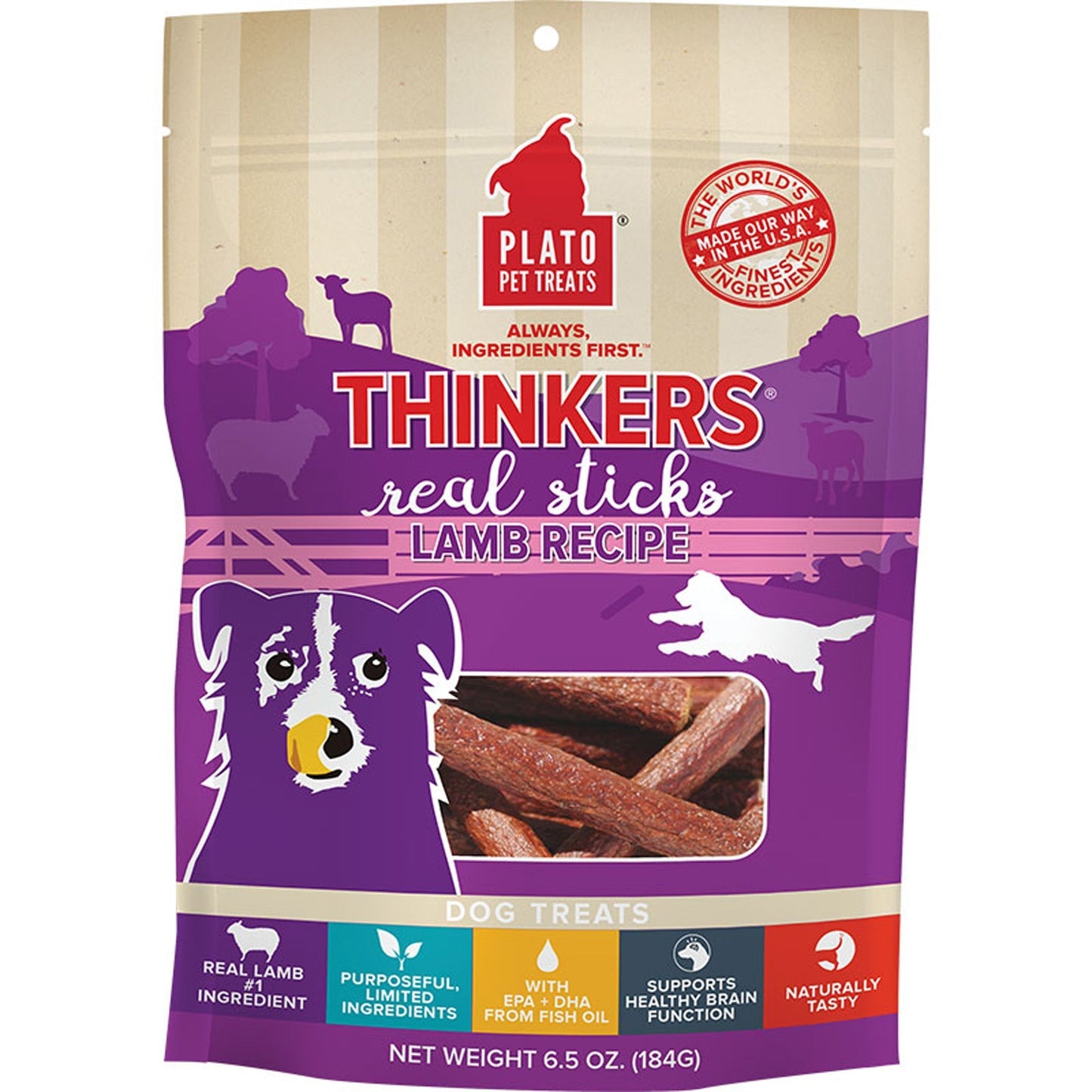 Plato Dog Thinkers Lamb 6,5oz,