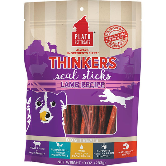 Plato Dog Thinkers Lamb 10oz,