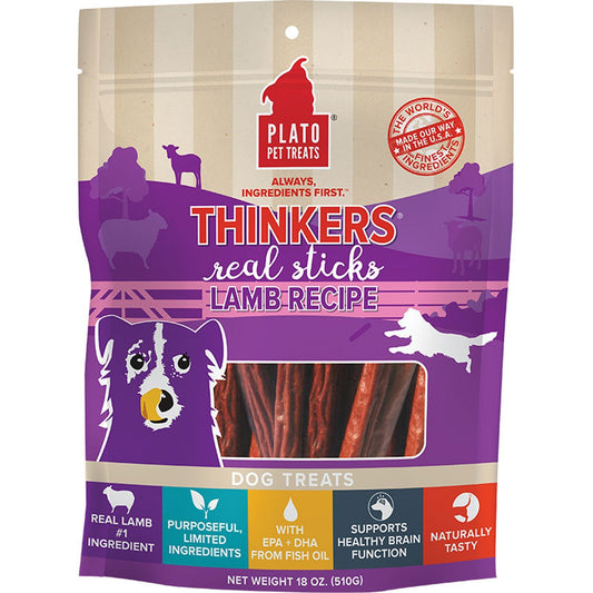 Plato Dog Thinkers Lamb 18oz,