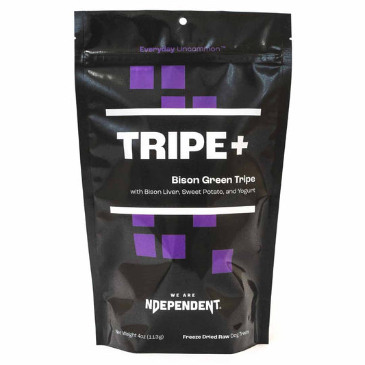 Ndependent Dog Tripe   Freezedried Bison 4oz,