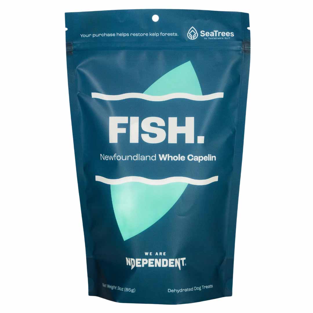 Ndependent Dog Fish Whole Capelin 3oz,