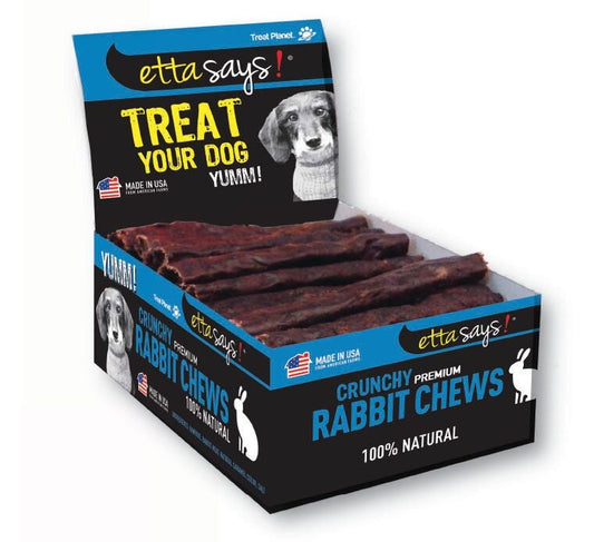 Etta Says! Premium Crunchy - 4,5 Inch Rabbit - Sold As Display Box Only - Note Individual Units Not Upc Labeled