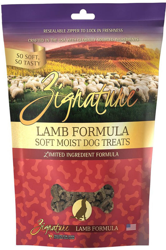 Zignature Dog 4oz, Lamb Soft Moist Treat