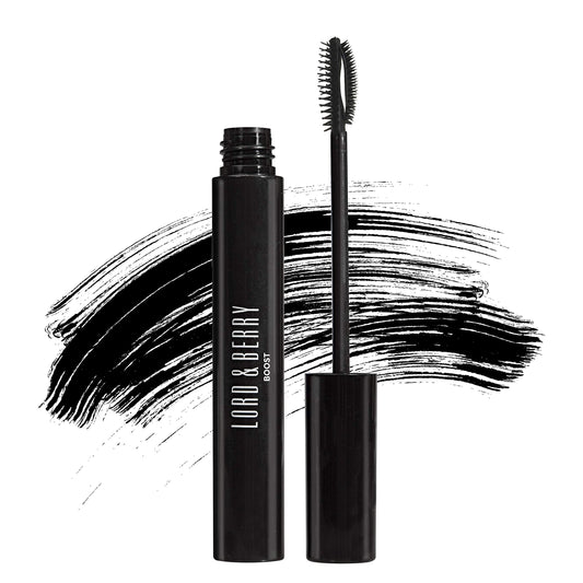 Lord & Berry BOOST Treatment MasCare for Stronger & Healthier Lashes Promotes Growth Adding Length & Thickness Keeping Lashes Soft, Black