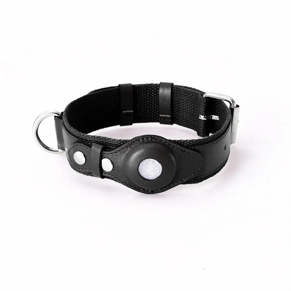 AirTag Leather Collar - Premium Quality & Design GROOMY