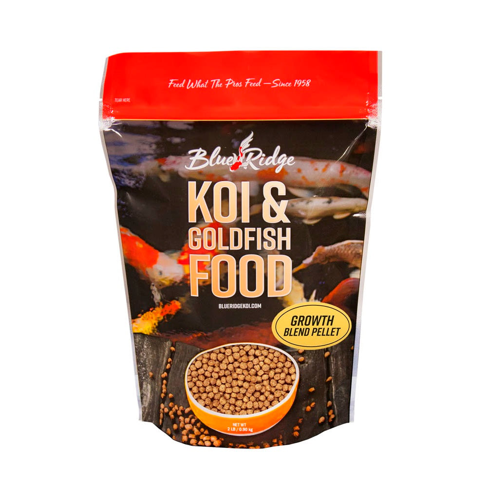 Blue Ridge Fish Hatchery Mixed Pellet Growth Formula Koi & Goldfish Food