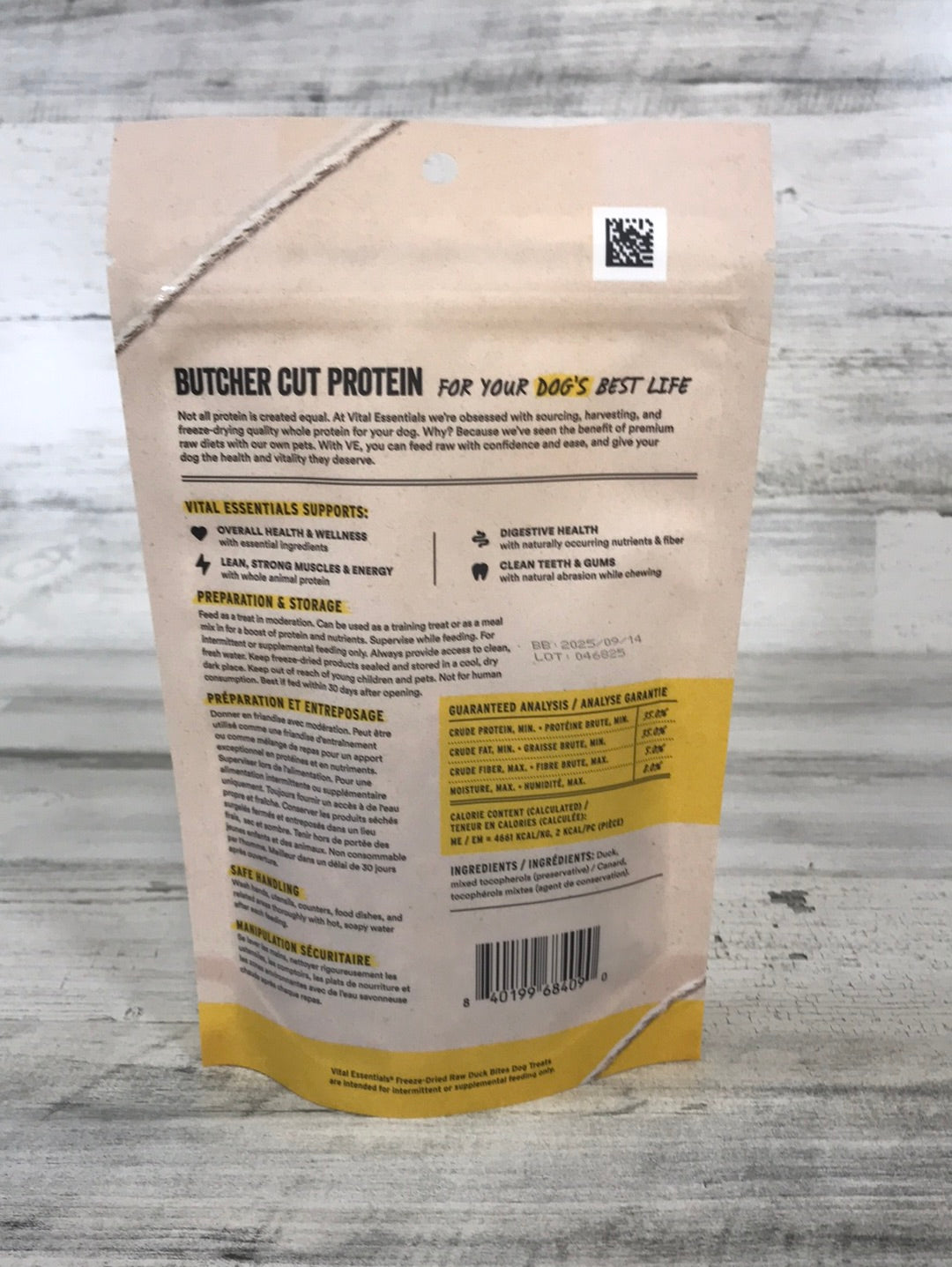 Vital Essentials Freeze Dried Duck Nibs