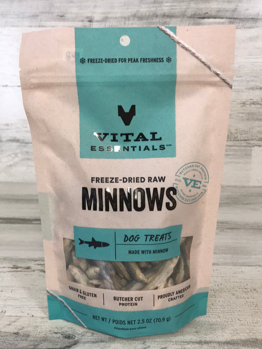 Vital Essential Freeze Dried Minnow Treats