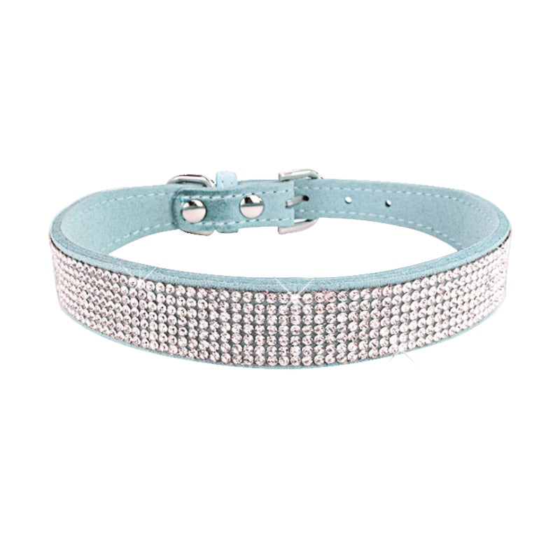 Crystal Rhinestone Reflective Dog Collar - JCEE Shop