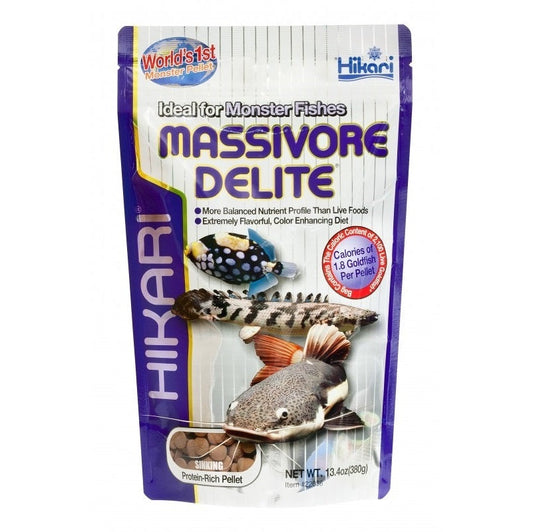 Hikari® Massivore Delite™ for Bottom Feeding Carnivores, 13.4 Ounces