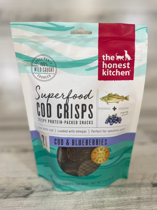 The Honest Kitchen Cod & Blueberry Crisps