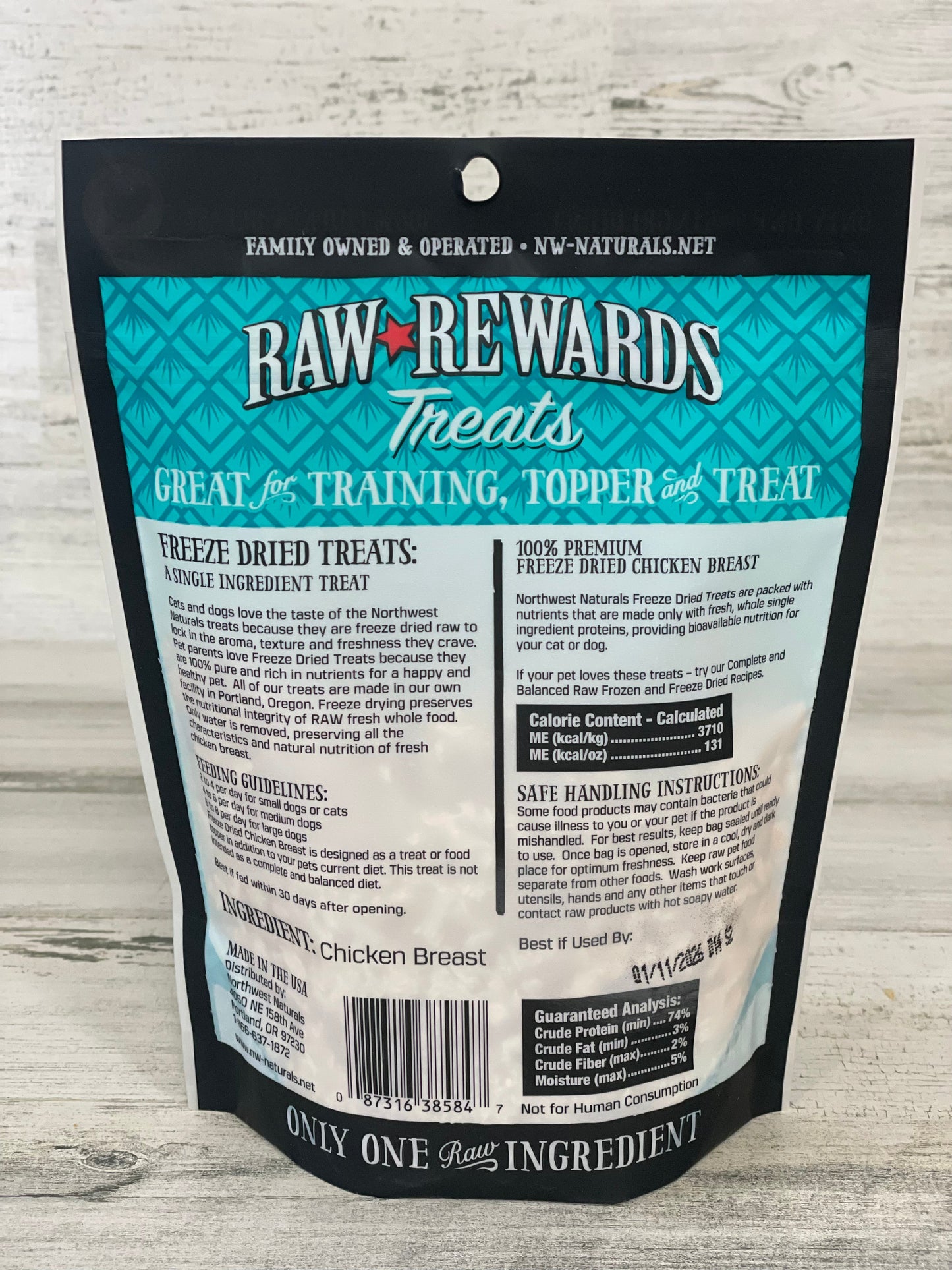 Northwest Naturals Raw Rewards Freeze Dried Chicken Breast