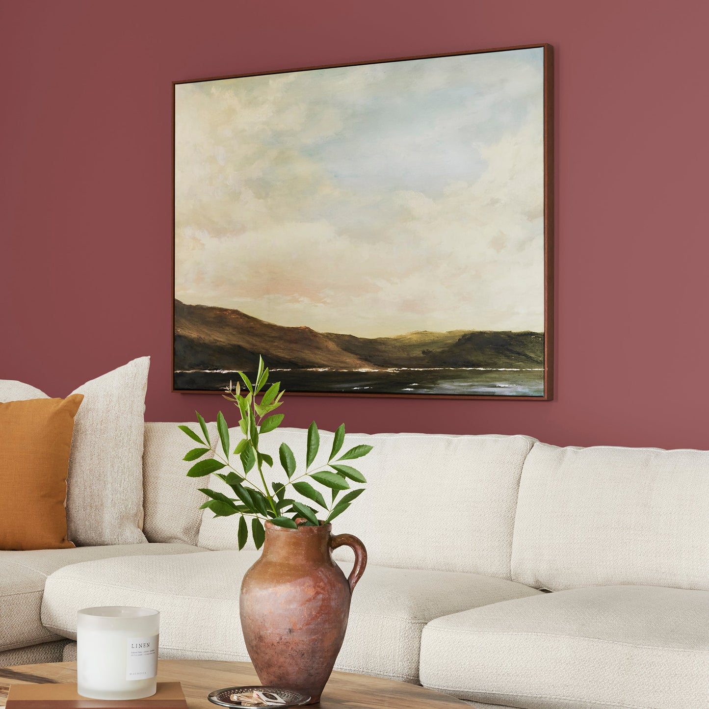 By the Fireplace - Interior Paint