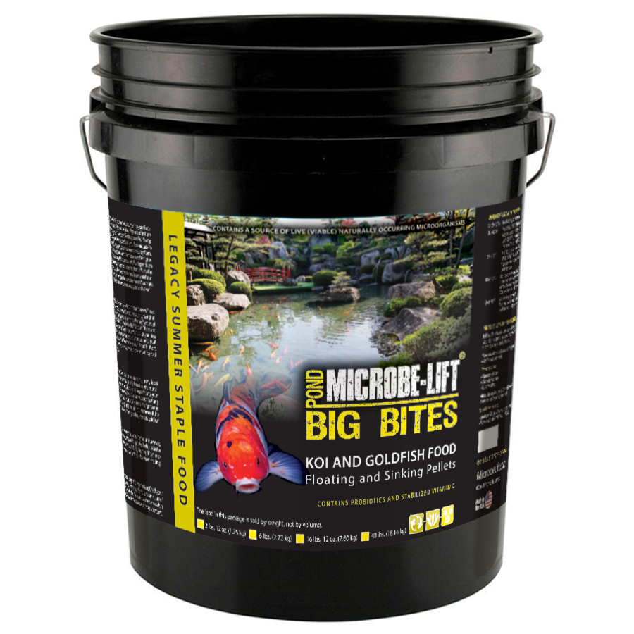 Microbe-Lift® Legacy Big Bites Koi and Goldfish Food