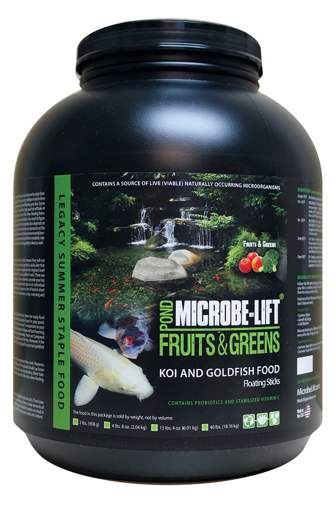 Microbe-Lift® Legacy Fruits & Greens Supplemental Fish Food