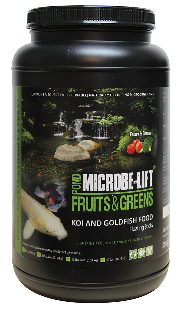 Microbe-Lift® Legacy Fruits & Greens Supplemental Fish Food