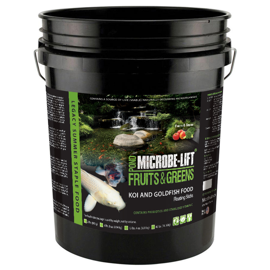 Microbe-Lift® Legacy Fruits & Greens Supplemental Fish Food