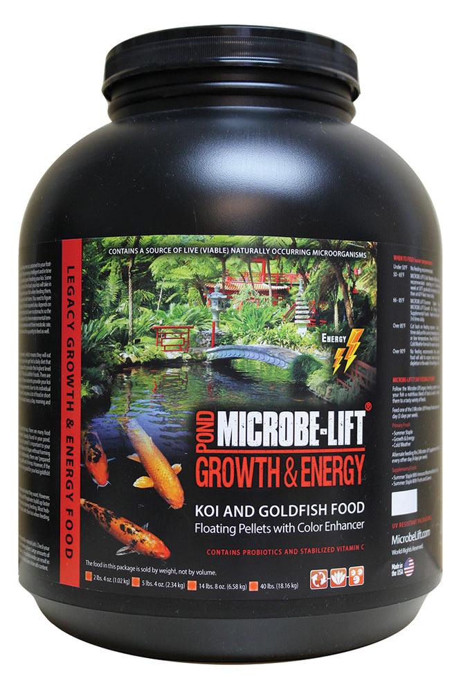Microbe-Lift® Legacy Growth & Energy Fish Food with Color Enhancers